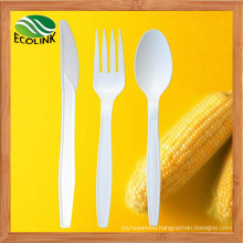 Disposable Biodegradable Tableware with Corn Starch Material